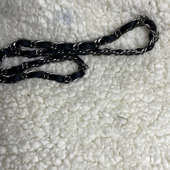 Katy Langley Solid Black Shoulder Evening Bag Woman’s Medium Fold Over 6H X 10W - Picture 6 of 16